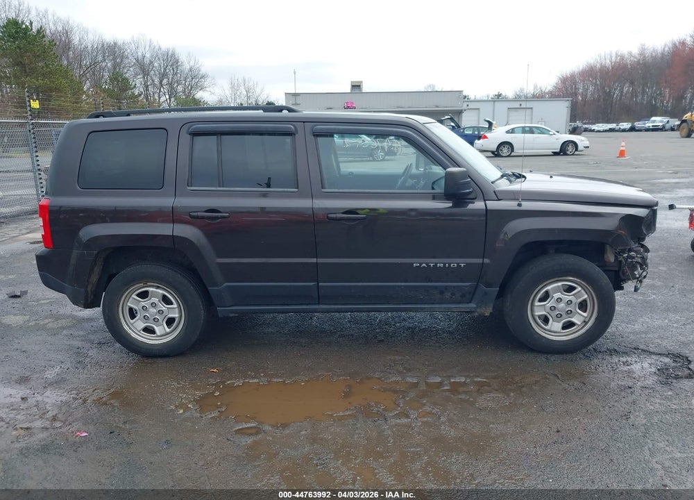 2014 JEEP PATRIOT SPORT VIN: 1C4NJRBB5ED533967