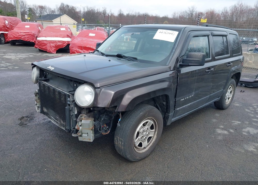 2014 JEEP PATRIOT SPORT VIN: 1C4NJRBB5ED533967