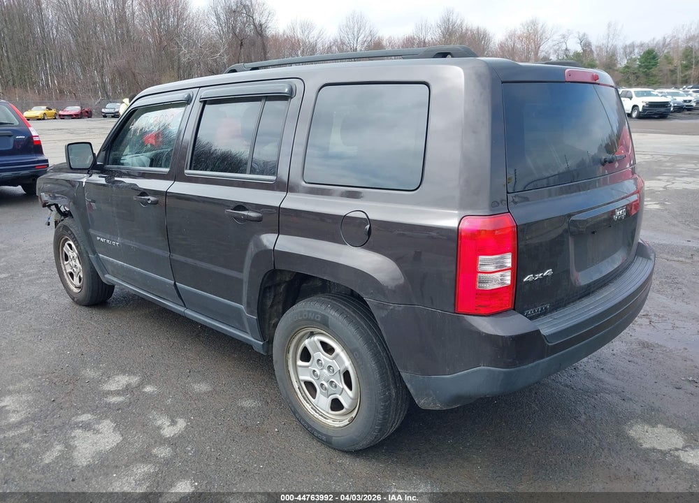 2014 JEEP PATRIOT SPORT VIN: 1C4NJRBB5ED533967