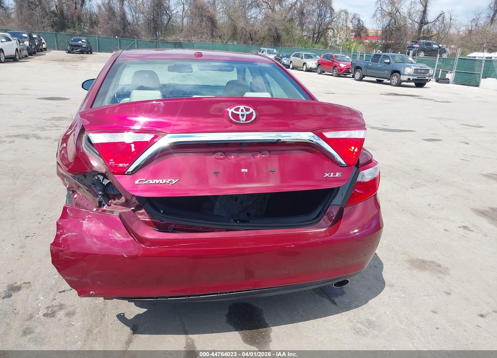2015 TOYOTA CAMRY XLE V6 VIN: 4T1BK1FK6FU553699