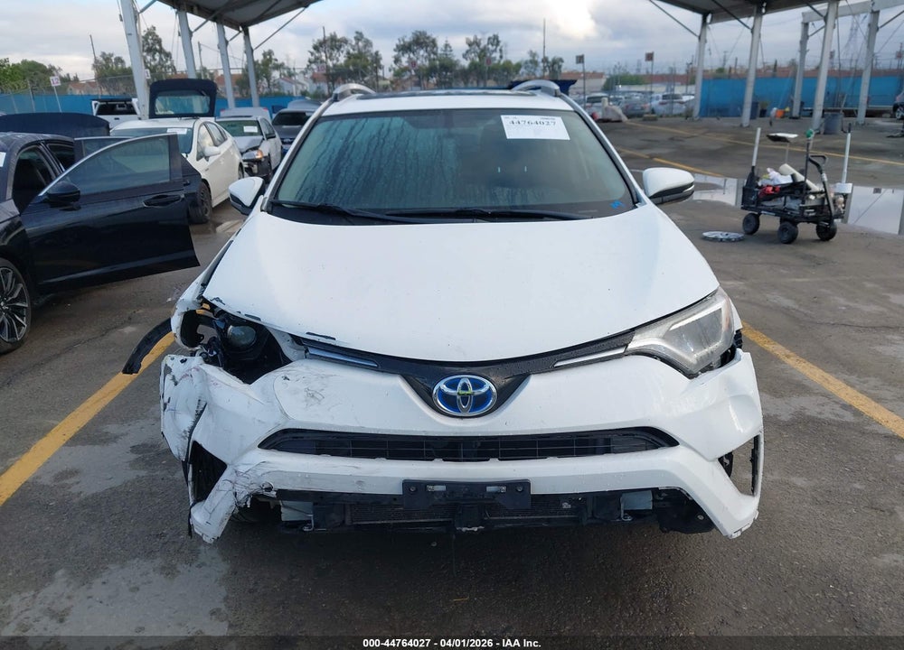 2016 TOYOTA RAV4 HYBRID XLE VIN: JTMRJREV0GD058481