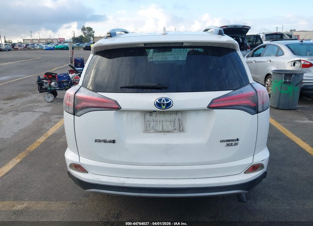 2016 TOYOTA RAV4 HYBRID XLE VIN: JTMRJREV0GD058481