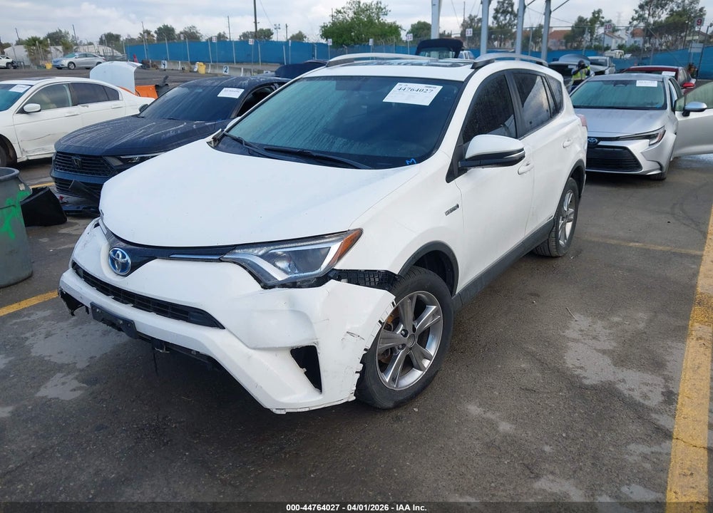 2016 TOYOTA RAV4 HYBRID XLE VIN: JTMRJREV0GD058481