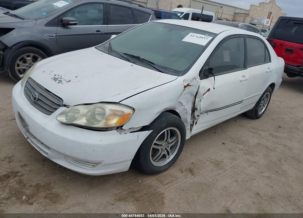 2003 TOYOTA COROLLA LE VIN: 1NXBR32E73Z114501
