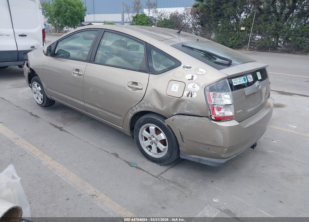 2004 TOYOTA PRIUS VIN: JTDKB20U540114437