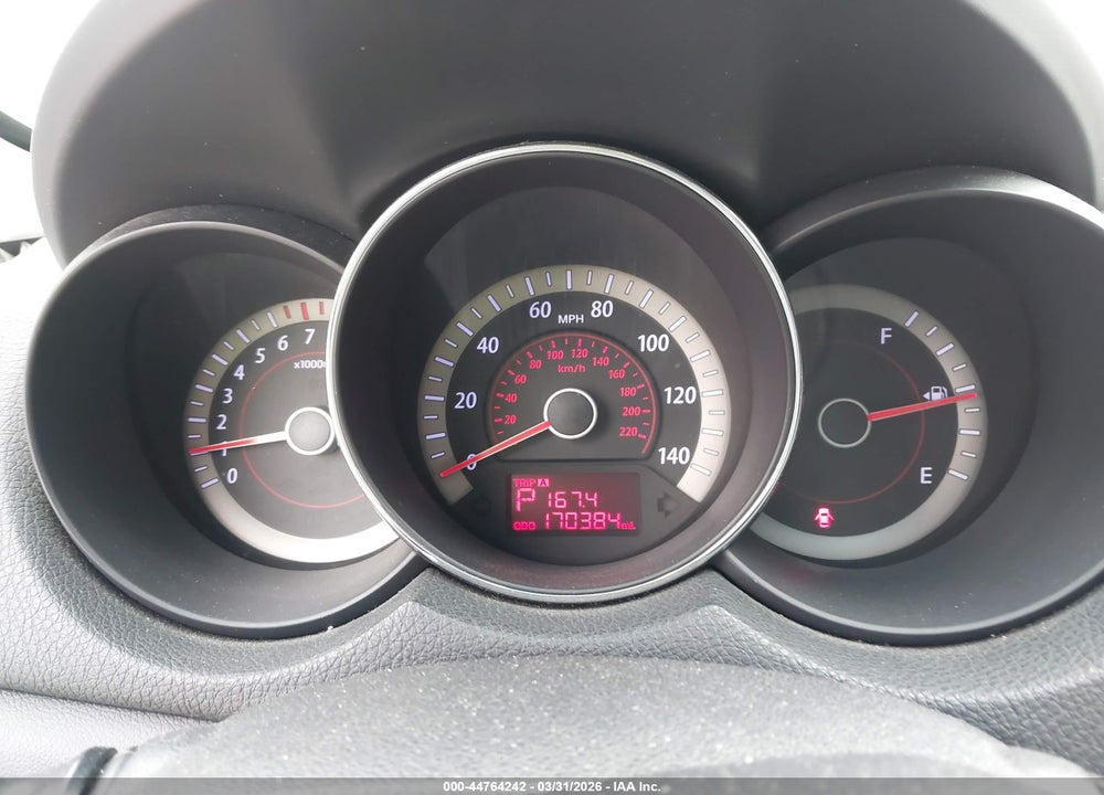 2013 KIA FORTE EX VIN: KNAFU4A2XD5736939