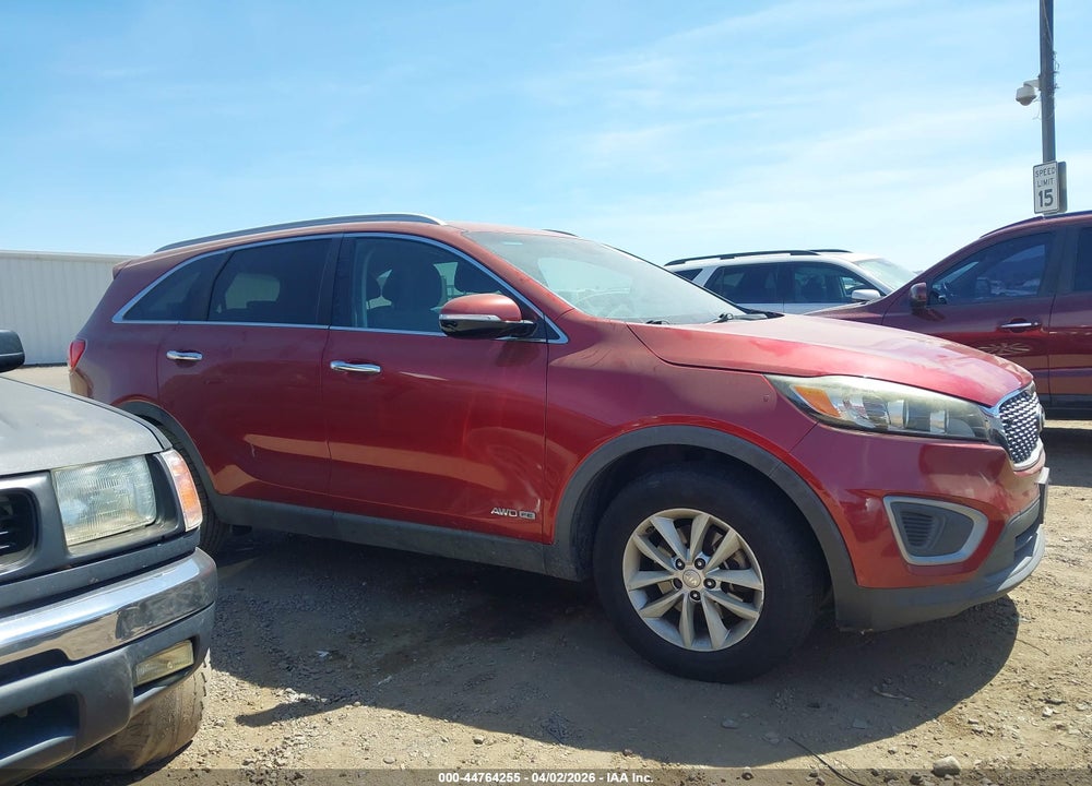 2016 KIA SORENTO 3.3L LX VIN: 5XYPGDA52GG135478