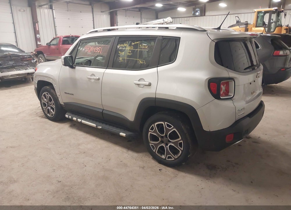 2015 JEEP RENEGADE LIMITED VIN: ZACCJBDT5FPC22840