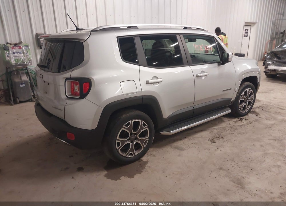 2015 JEEP RENEGADE LIMITED VIN: ZACCJBDT5FPC22840
