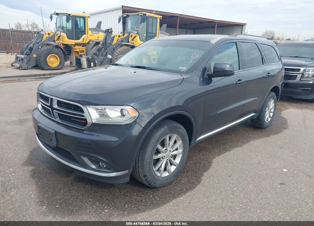 2016 DODGE DURANGO SXT VIN: 1C4RDJAG6GC442013