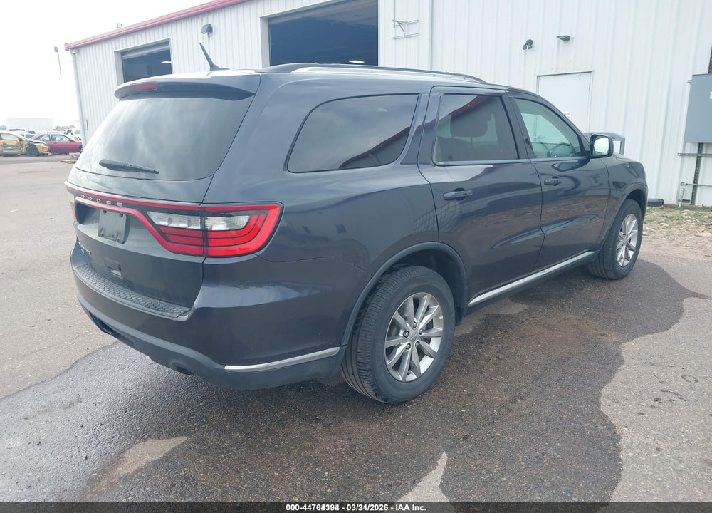 2016 DODGE DURANGO SXT VIN: 1C4RDJAG6GC442013