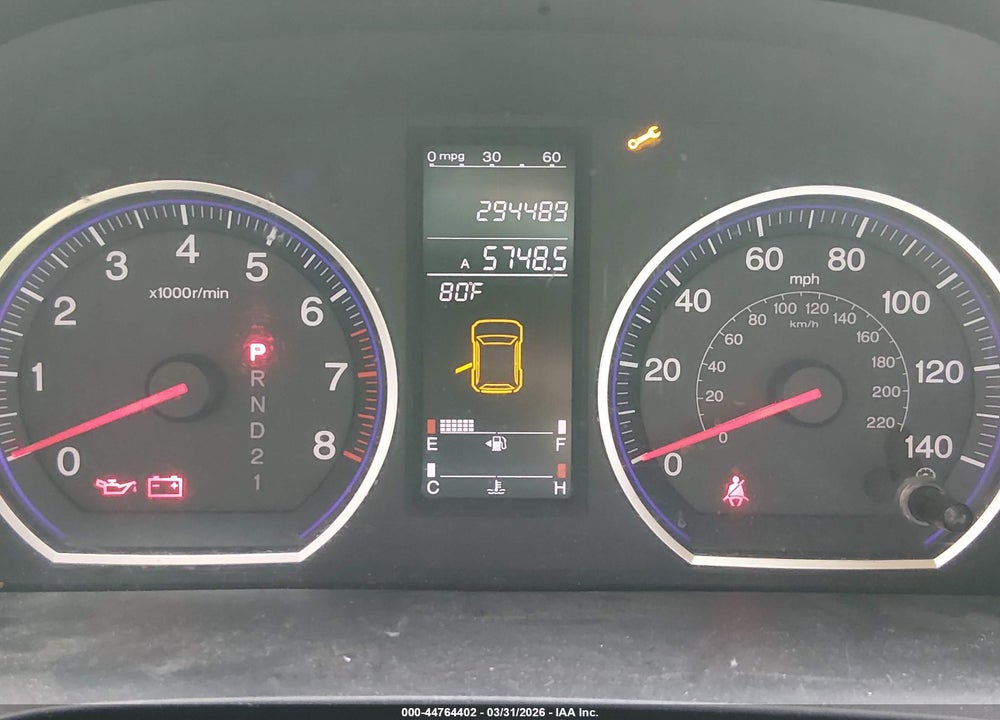 2009 HONDA CR-V EX VIN: JHLRE38599C008655