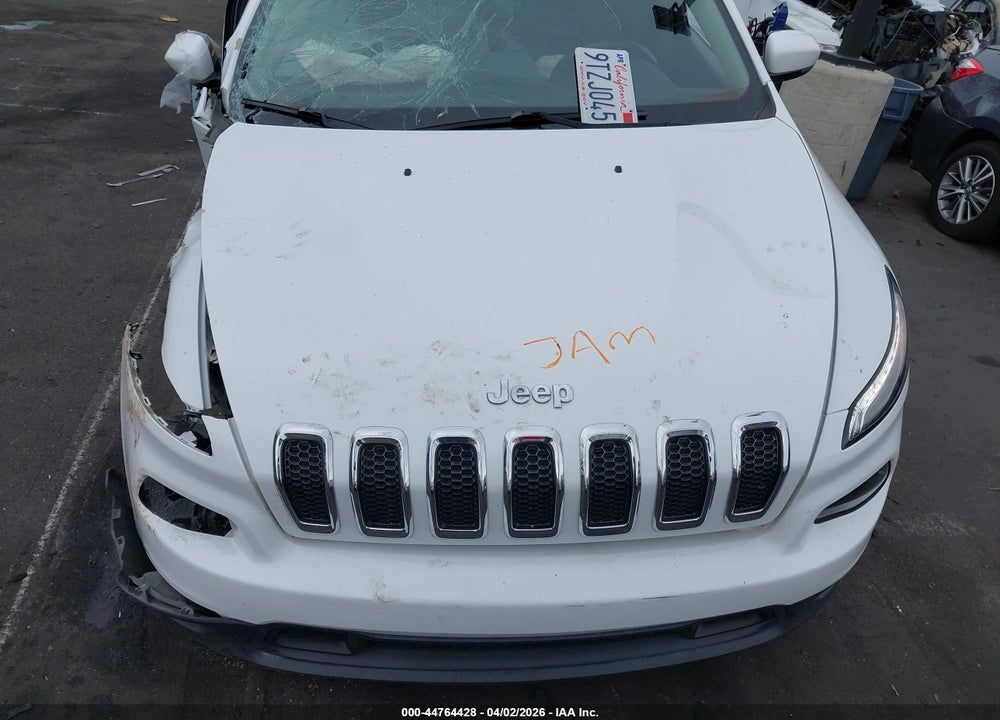 2017 JEEP CHEROKEE LATITUDE 4X4 VIN: 1C4PJMCB9HW637025