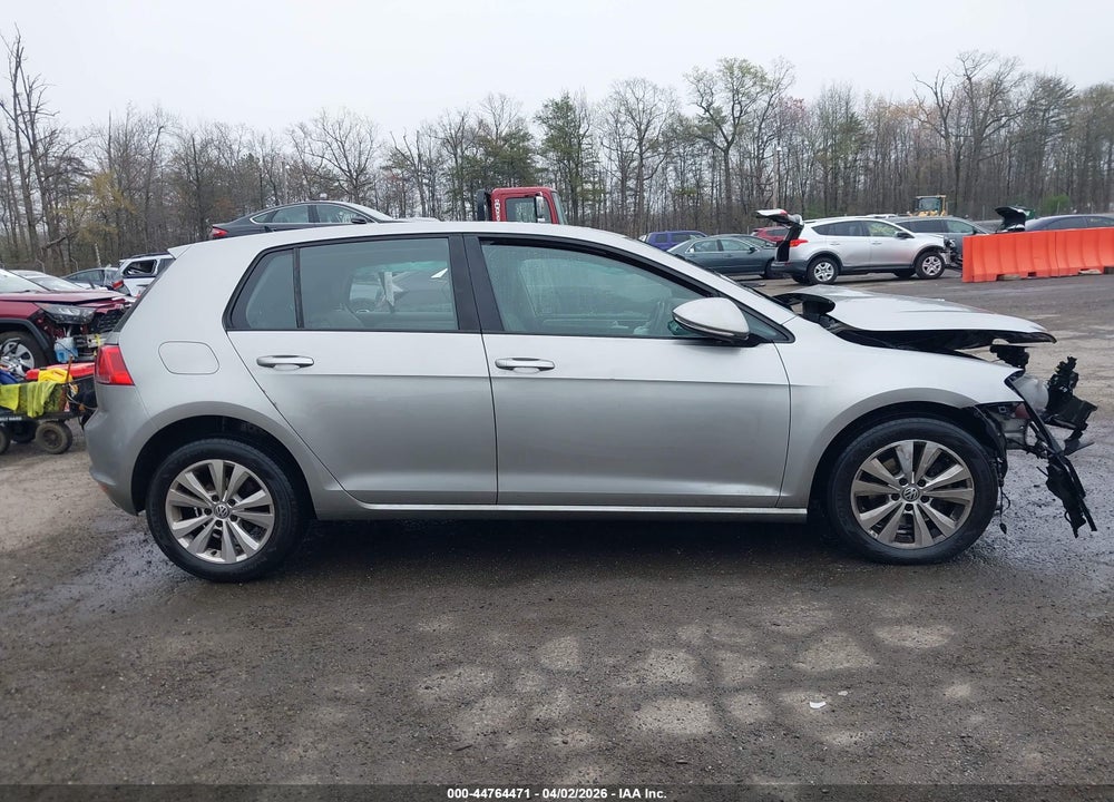 2015 VOLKSWAGEN GOLF TDI S 4-DOOR VIN: 3VW2A7AU2FM090707