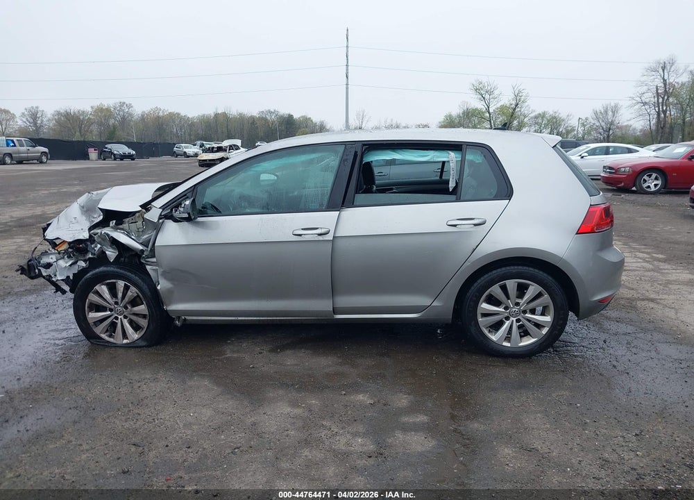 2015 VOLKSWAGEN GOLF TDI S 4-DOOR VIN: 3VW2A7AU2FM090707