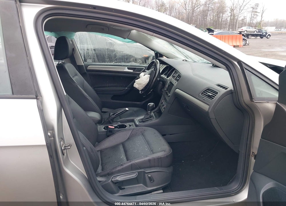 2015 VOLKSWAGEN GOLF TDI S 4-DOOR VIN: 3VW2A7AU2FM090707