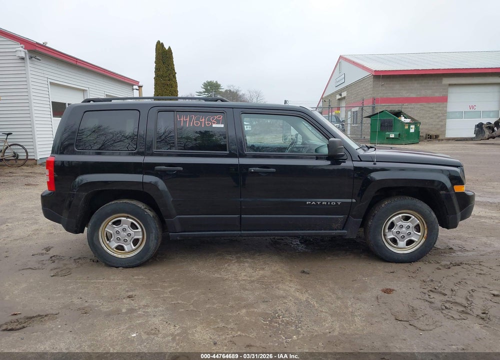 2017 JEEP PATRIOT SPORT FWD VIN: 1C4NJPBA3HD134877