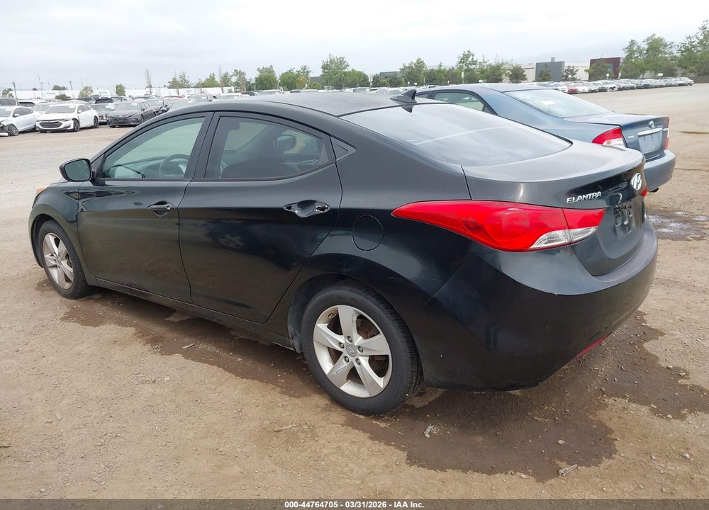 2012 HYUNDAI ELANTRA GLS VIN: 5NPDH4AE4CH099585