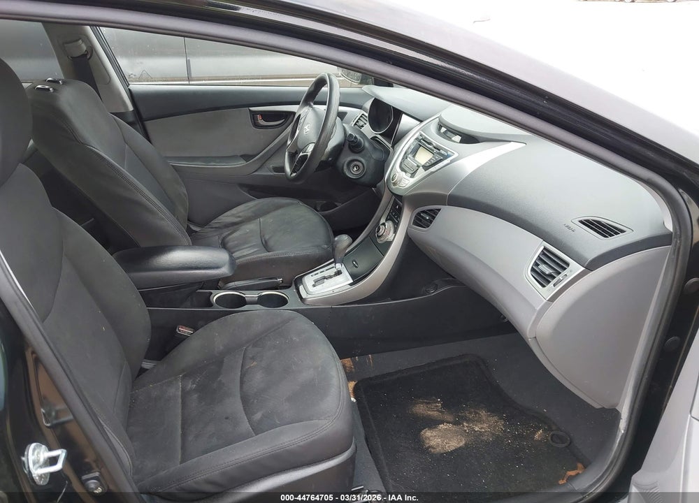 2012 HYUNDAI ELANTRA GLS VIN: 5NPDH4AE4CH099585