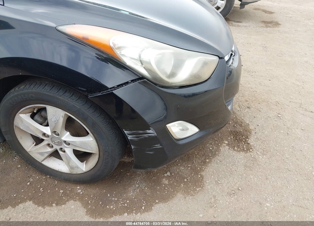 2012 HYUNDAI ELANTRA GLS VIN: 5NPDH4AE4CH099585