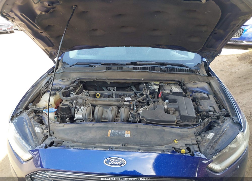 2013 FORD FUSION S VIN: 3FA6P0G74DR209021