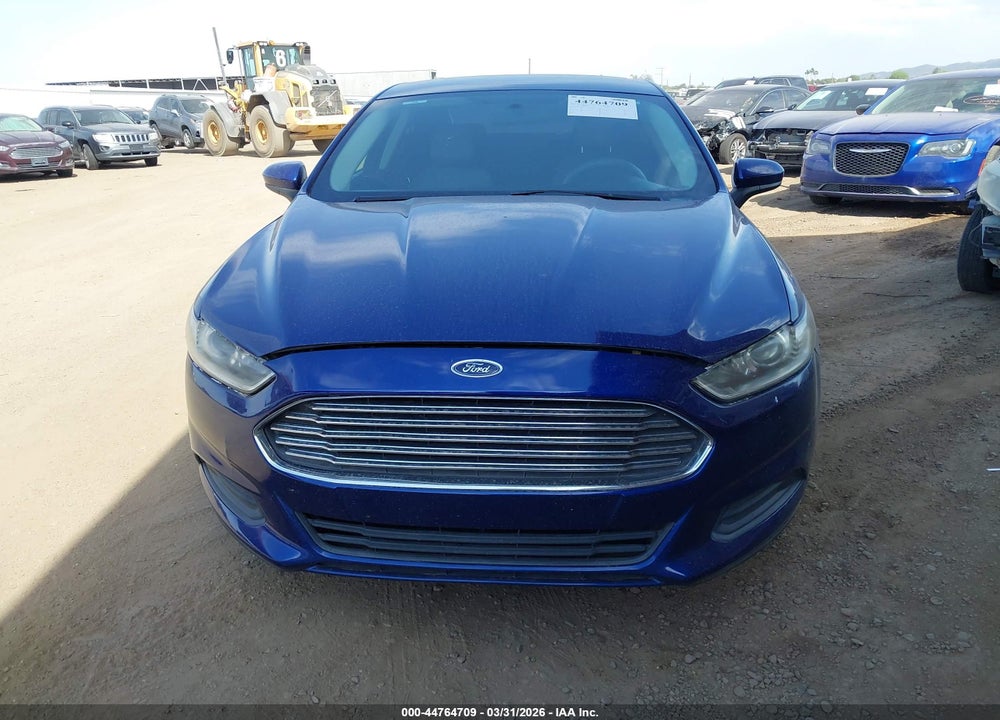 2013 FORD FUSION S VIN: 3FA6P0G74DR209021