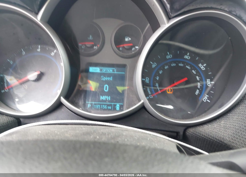 2013 CHEVROLET CRUZE LT VIN: 1G1PK5SB7D7308325