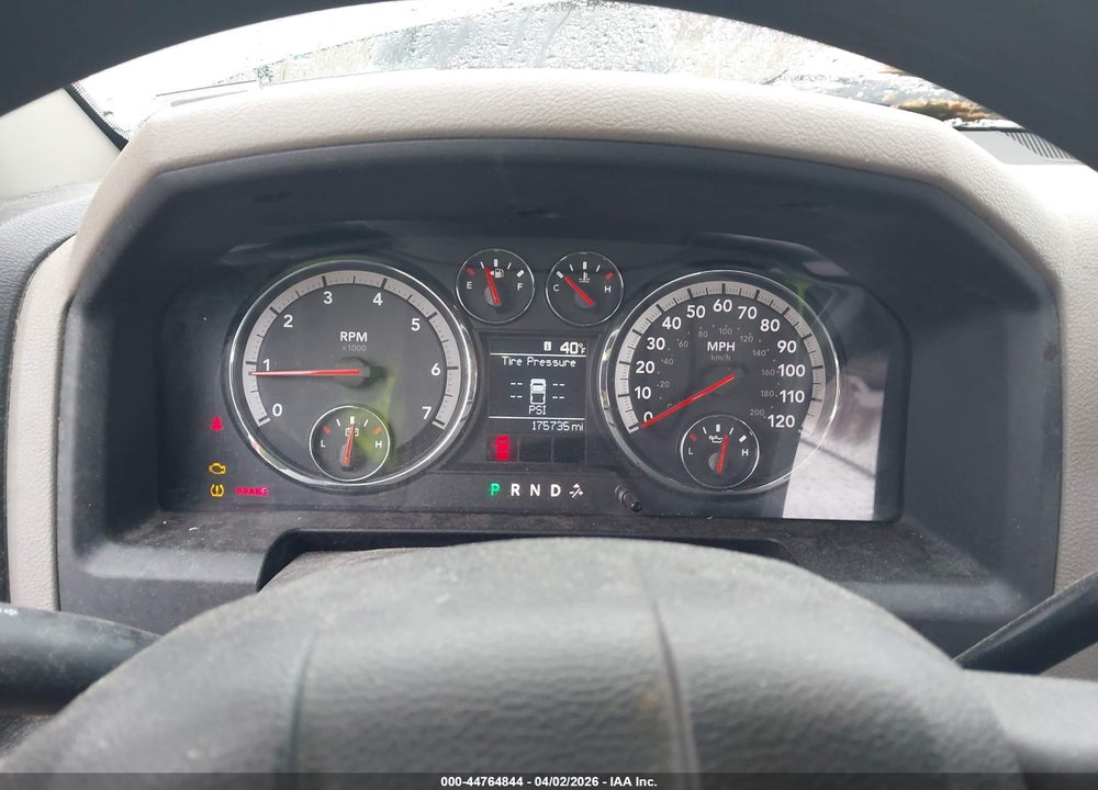 2010 DODGE RAM 1500 ST VIN: 3D7JV1ET6AG192056