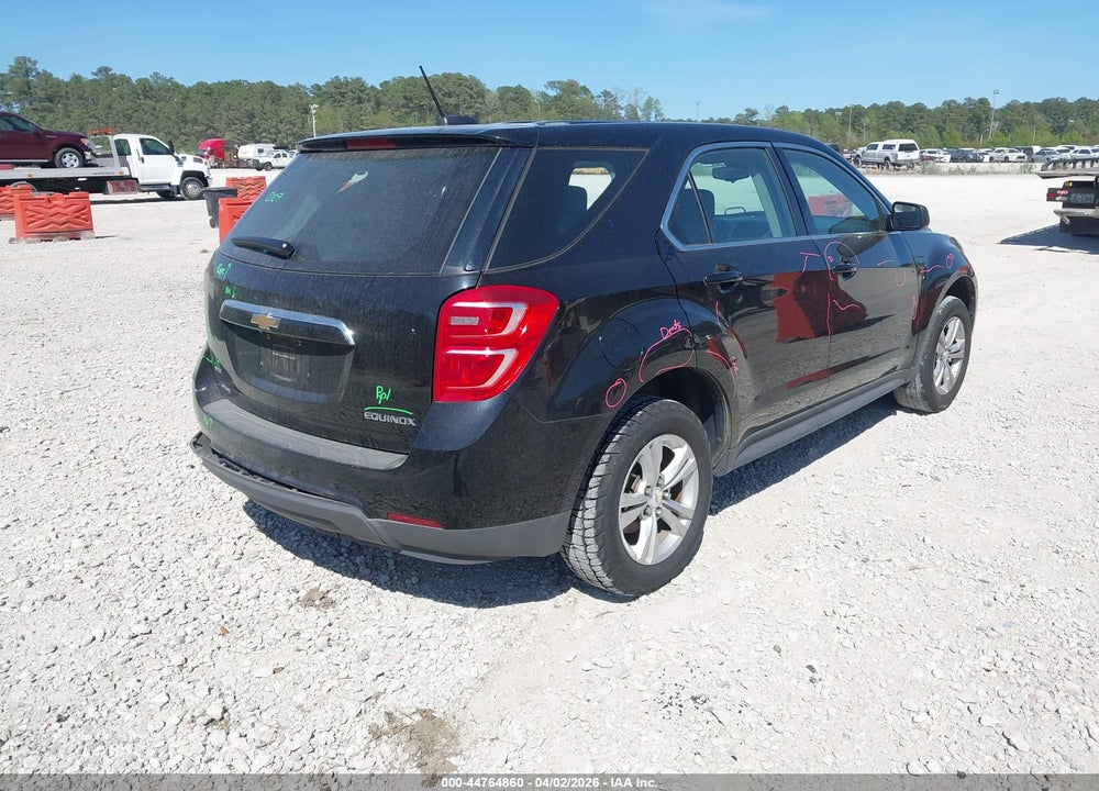 2016 CHEVROLET EQUINOX LS VIN: 2GNFLEEK1G6237906