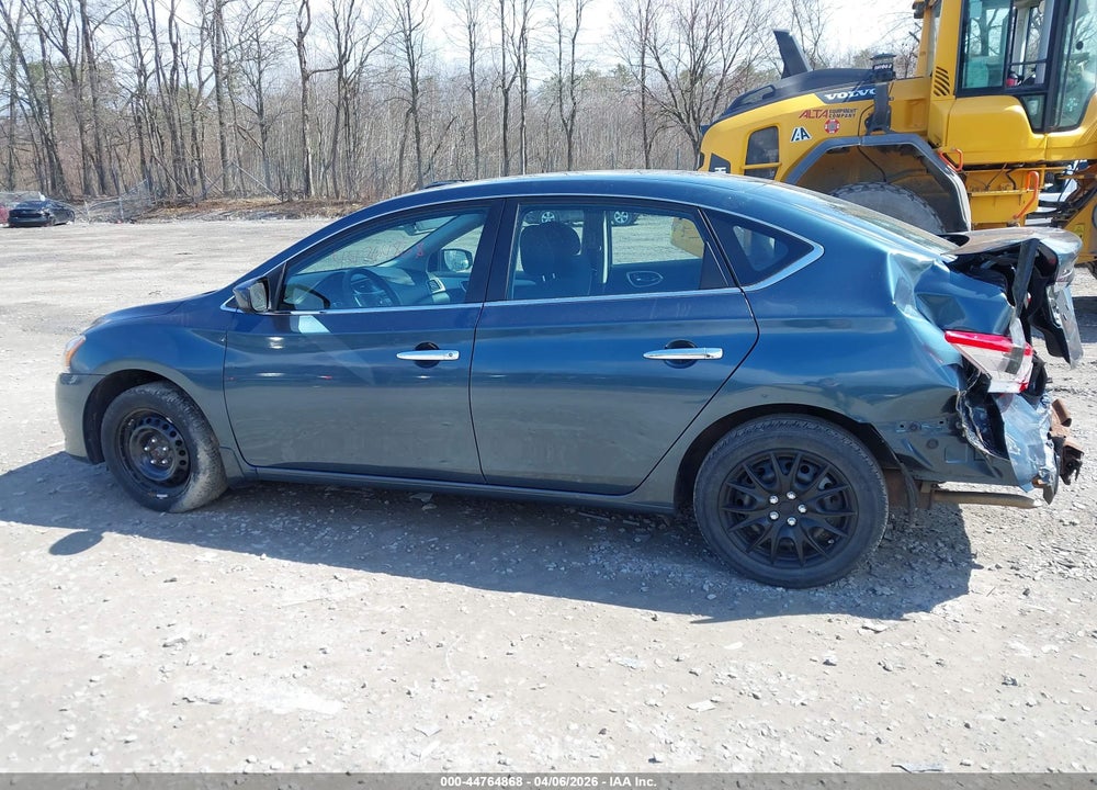 2014 NISSAN SENTRA S VIN: 3N1AB7APXEY336788