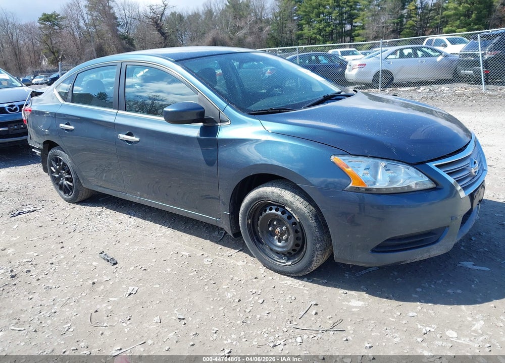 2014 NISSAN SENTRA S VIN: 3N1AB7APXEY336788