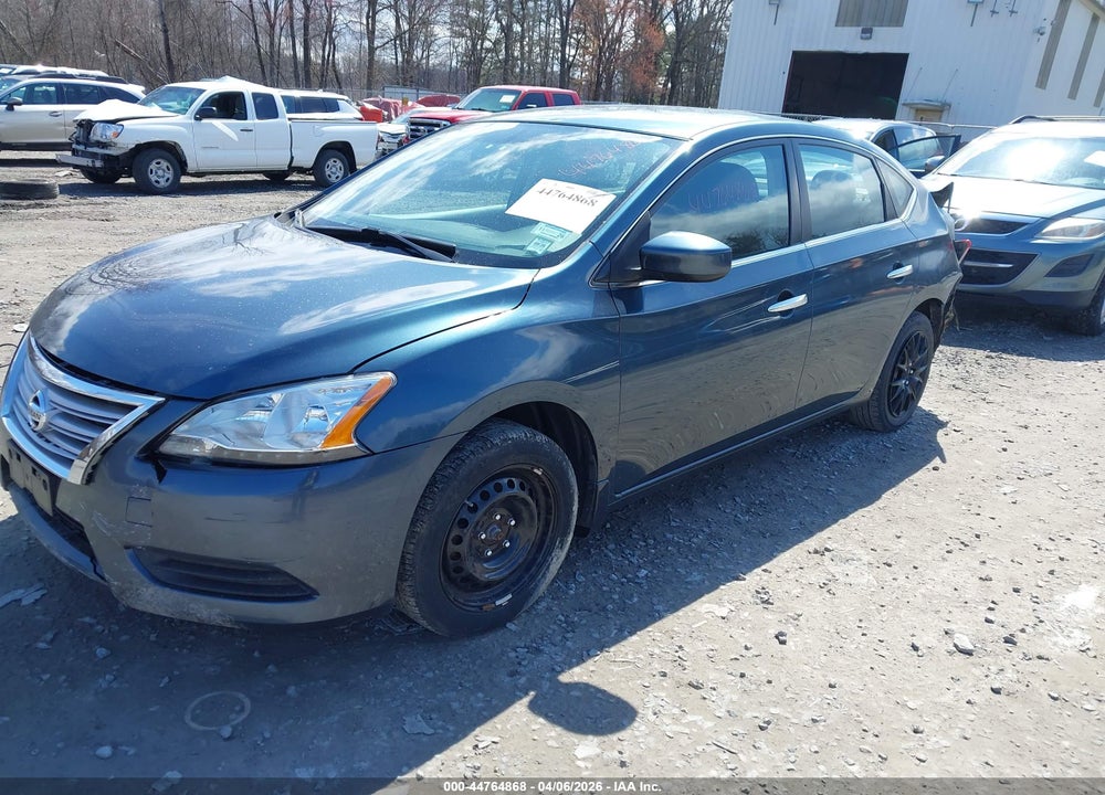 2014 NISSAN SENTRA S VIN: 3N1AB7APXEY336788