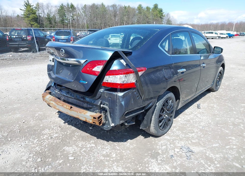 2014 NISSAN SENTRA S VIN: 3N1AB7APXEY336788