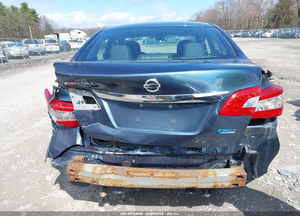 2014 NISSAN SENTRA S VIN: 3N1AB7APXEY336788
