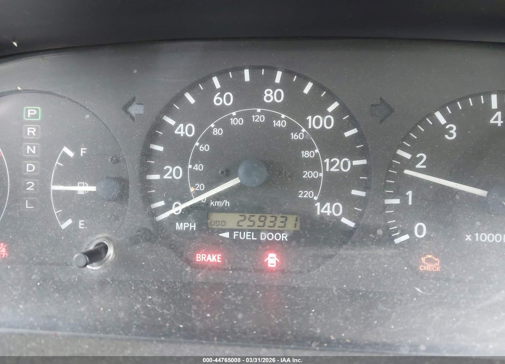 2000 TOYOTA CAMRY LE VIN: 4T1BG22K6YU617725