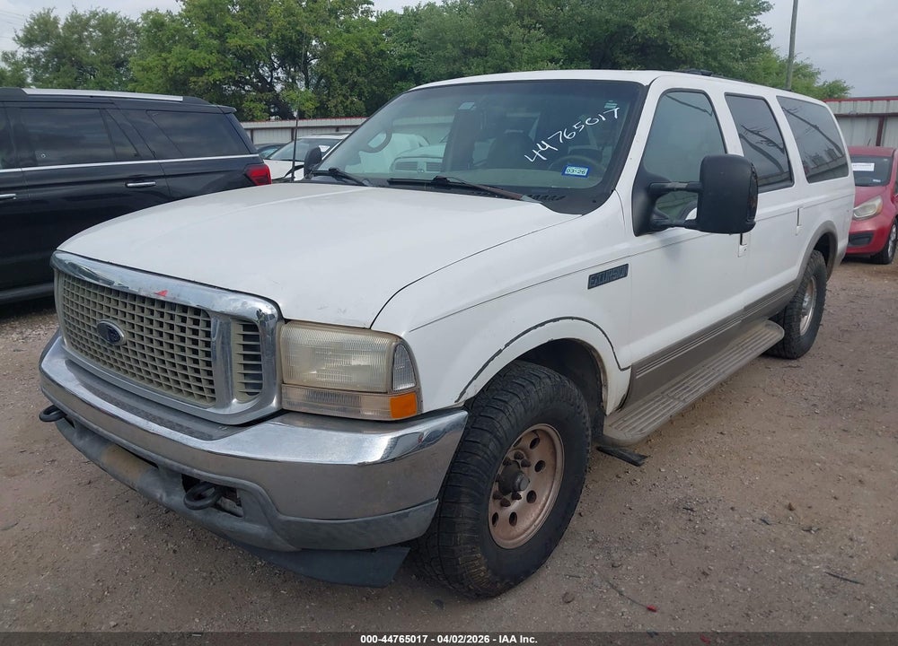 2000 FORD EXCURSION LIMITED VIN: 1FMNU42F2YED60481