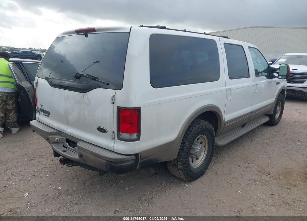 2000 FORD EXCURSION LIMITED VIN: 1FMNU42F2YED60481