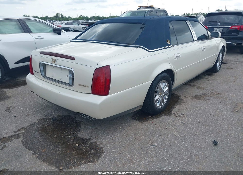 2003 CADILLAC DEVILLE STANDARD VIN: 1G6KD54YX3U291598
