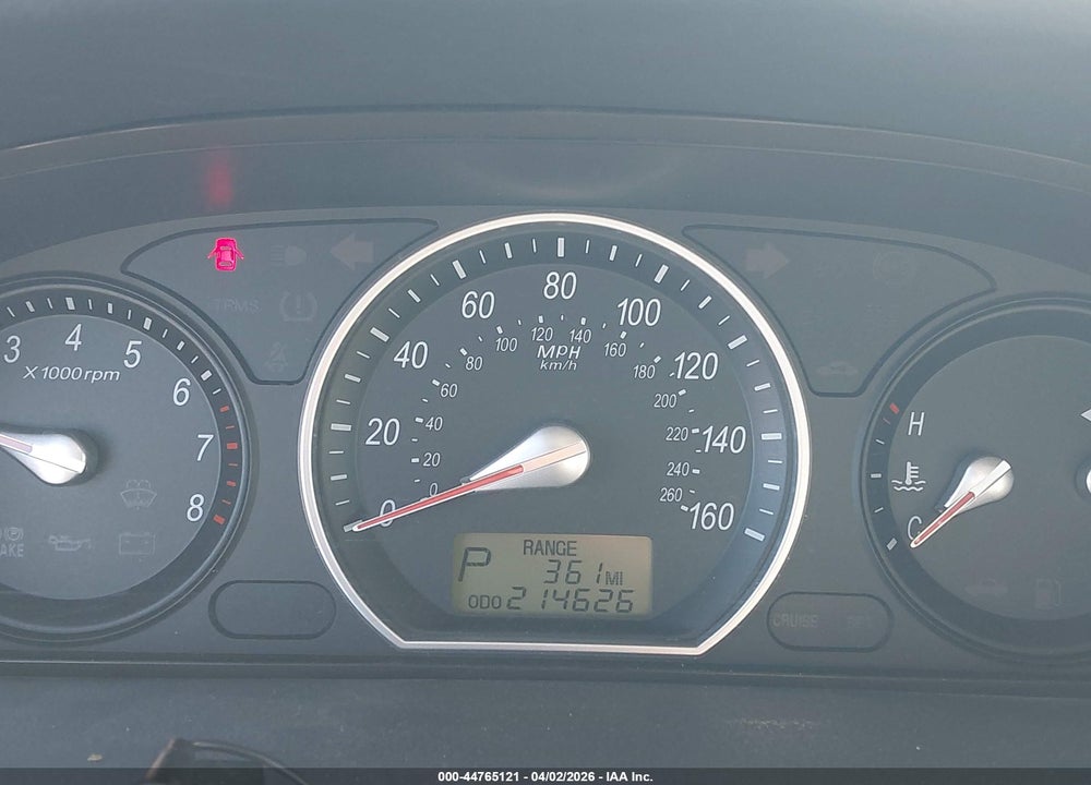 2007 HYUNDAI SONATA LIMITED/SE V6 VIN: 5NPEU46F57H182398