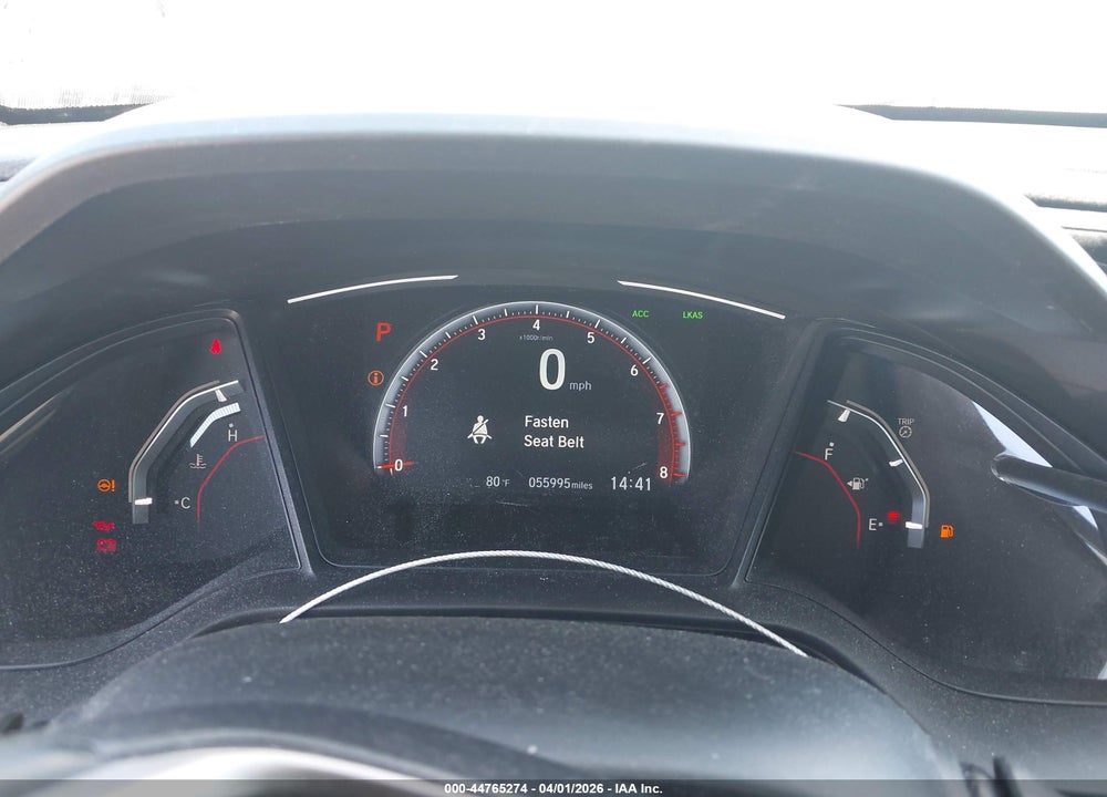 2019 HONDA CIVIC SPORT VIN: SHHFK7H46KU404041
