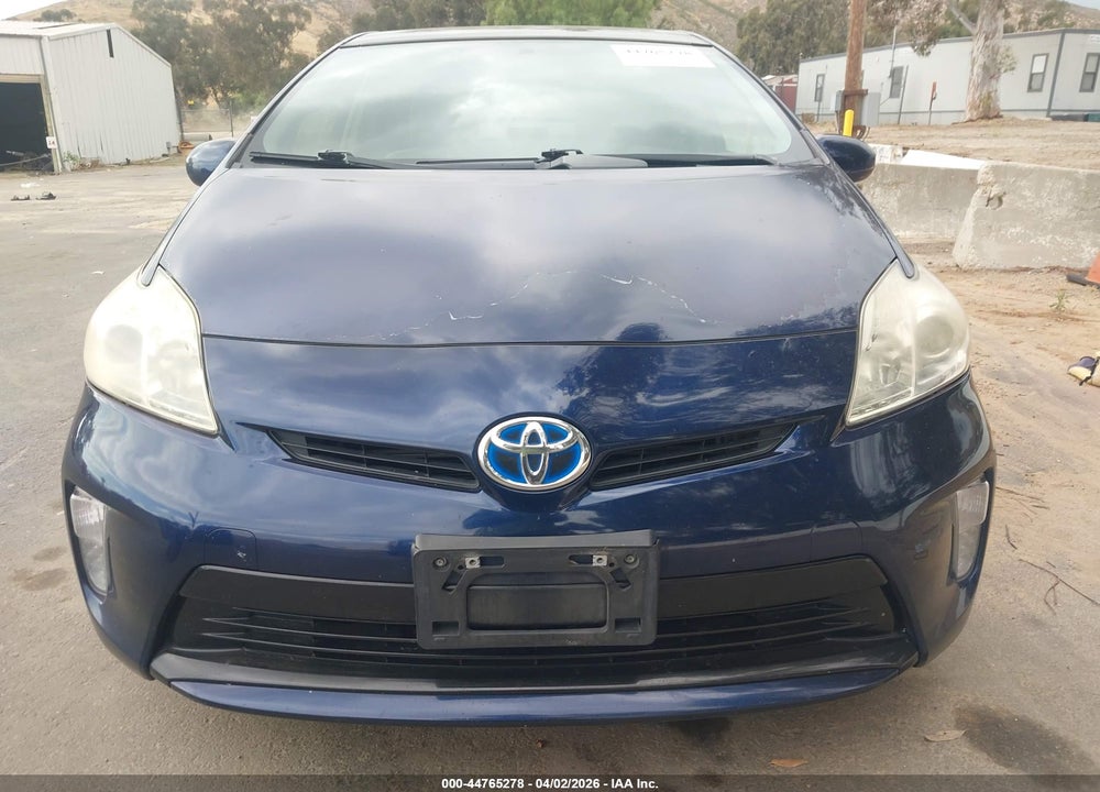 2013 TOYOTA PRIUS THREE VIN: JTDKN3DU9D1733575