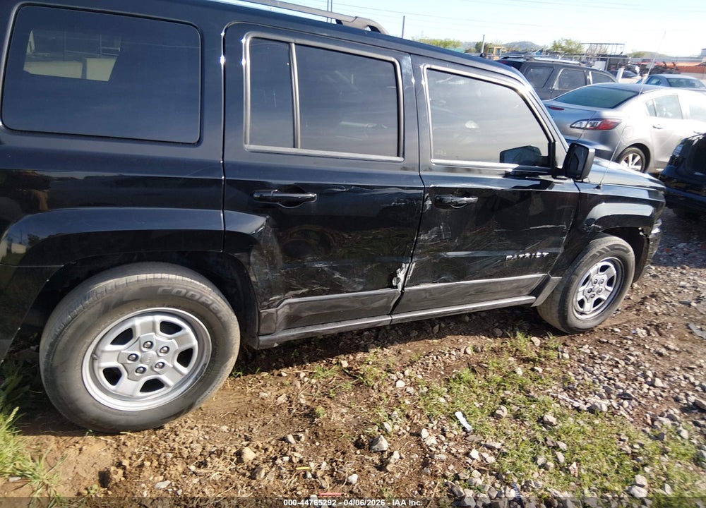 2017 JEEP PATRIOT SPORT FWD VIN: 1C4NJPBB4HD202354
