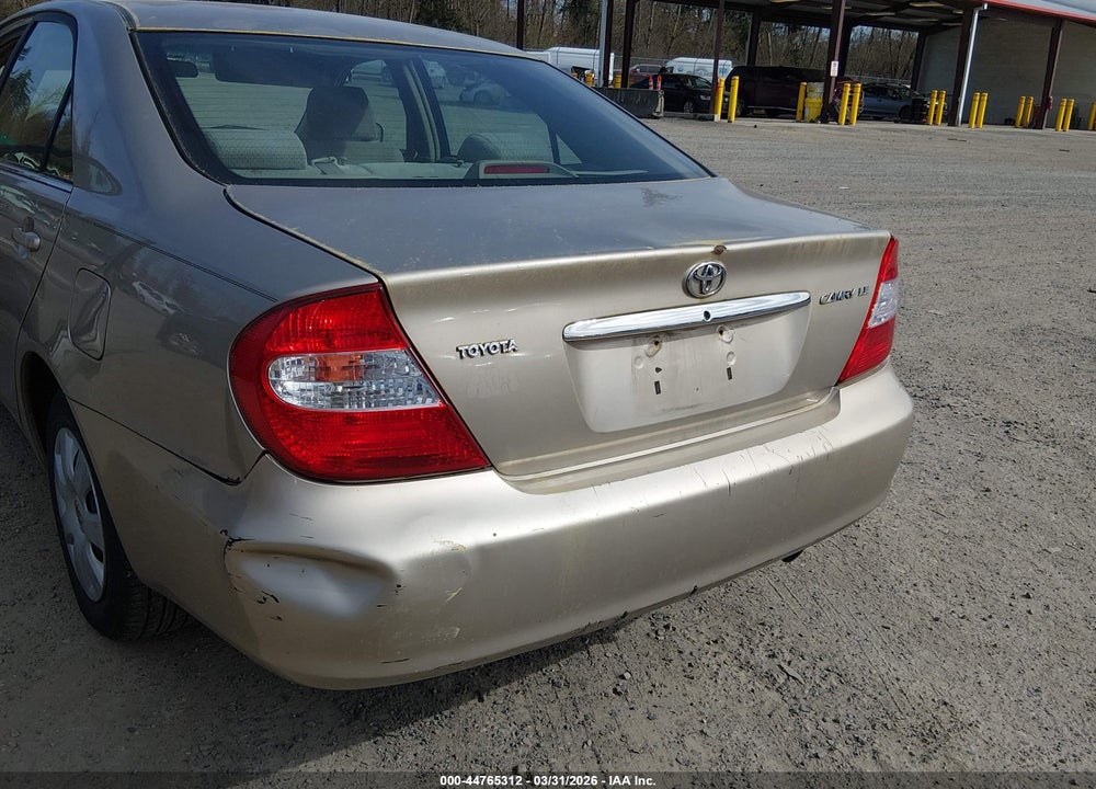 2003 TOYOTA CAMRY LE VIN: 4T1BE32K43U687776