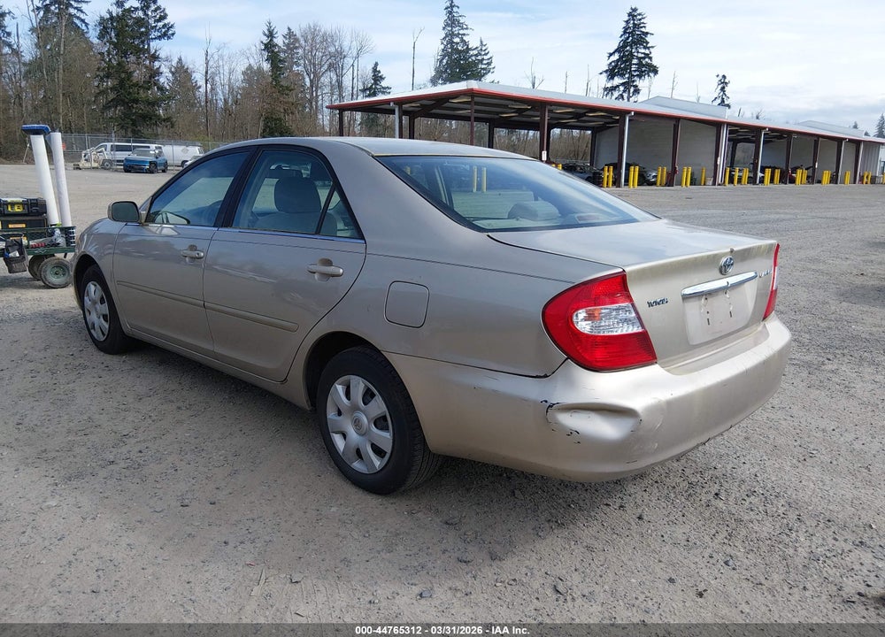 2003 TOYOTA CAMRY LE VIN: 4T1BE32K43U687776
