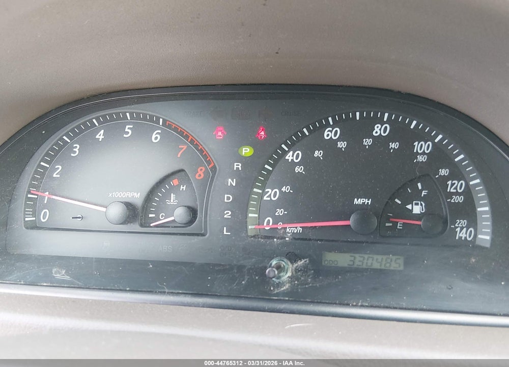 2003 TOYOTA CAMRY LE VIN: 4T1BE32K43U687776