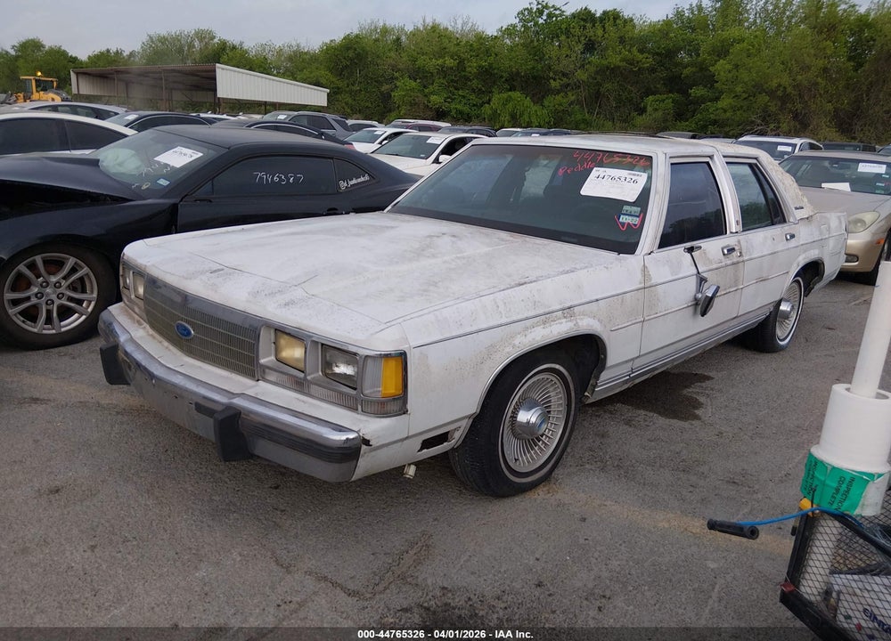 1991 FORD CROWN VICTORIA LX VIN: 2FACP74FXMX138450