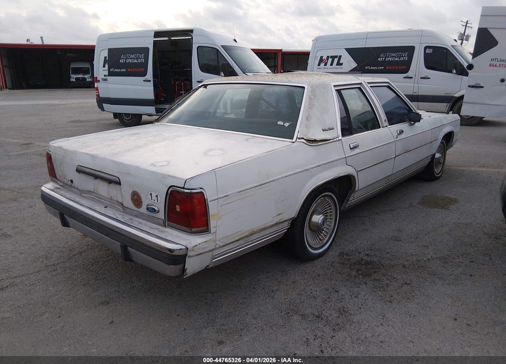 1991 FORD CROWN VICTORIA LX VIN: 2FACP74FXMX138450