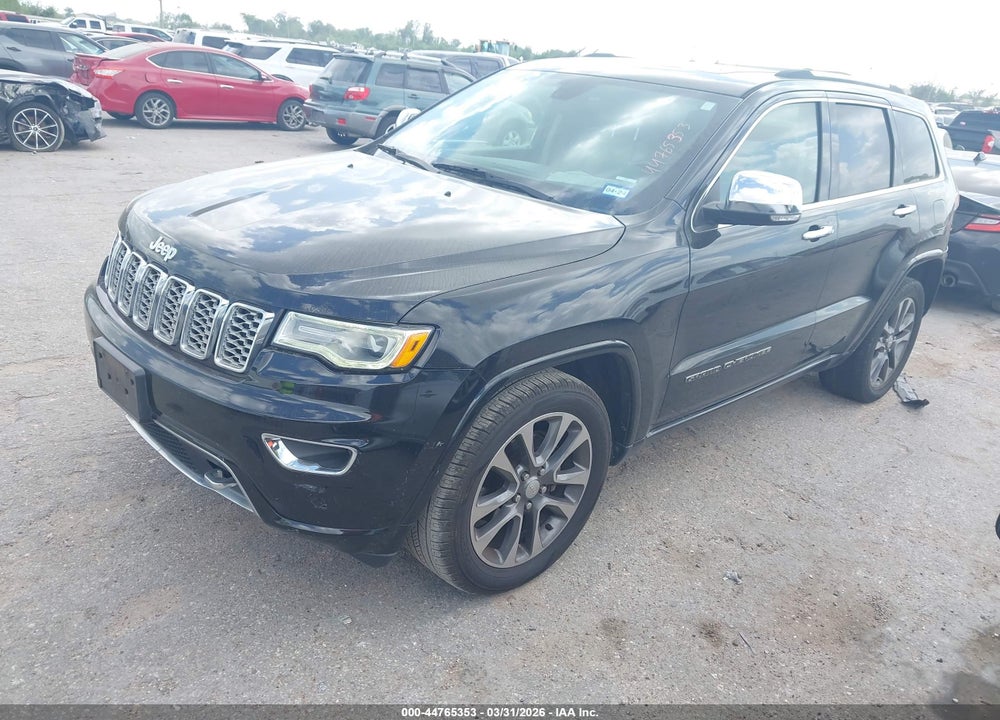2017 JEEP GRAND CHEROKEE OVERLAND 4X2 VIN: 1C4RJECG6HC845942