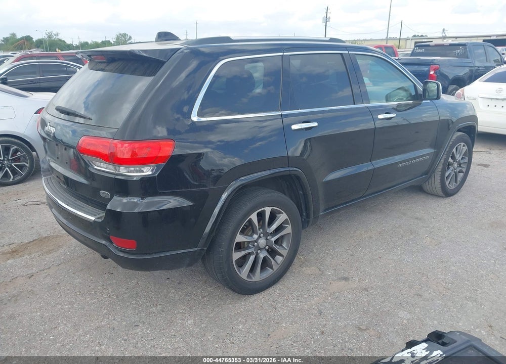 2017 JEEP GRAND CHEROKEE OVERLAND 4X2 VIN: 1C4RJECG6HC845942