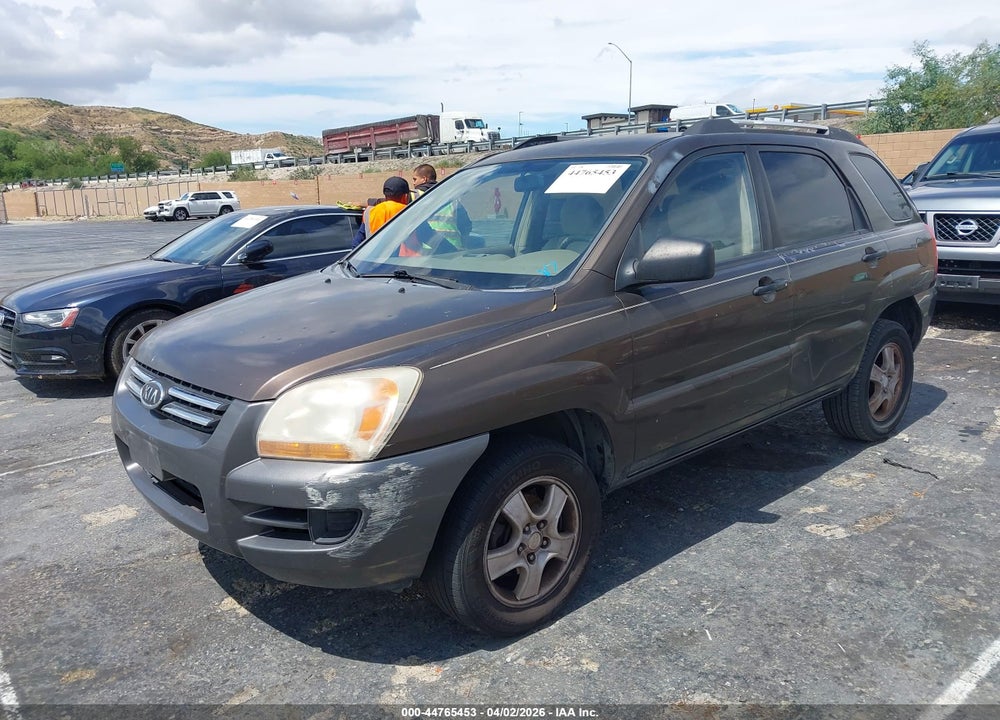 2007 KIA SPORTAGE LX VIN: KNDJF724377359193